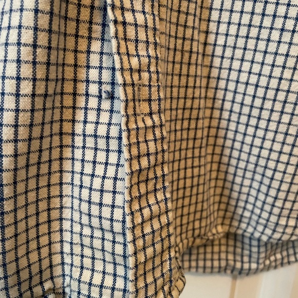 Acne Miniature Mini Button Check Shirt - Picture 4 of 4